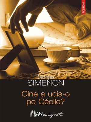 cover image of Cine a ucis-o pe Cécile?